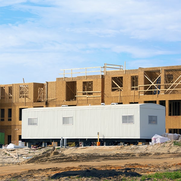 rental prices for construction site office trailers vary depending on size and amenities